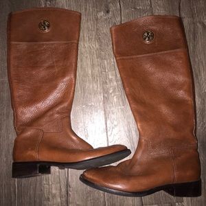 Tory Burch leather boots